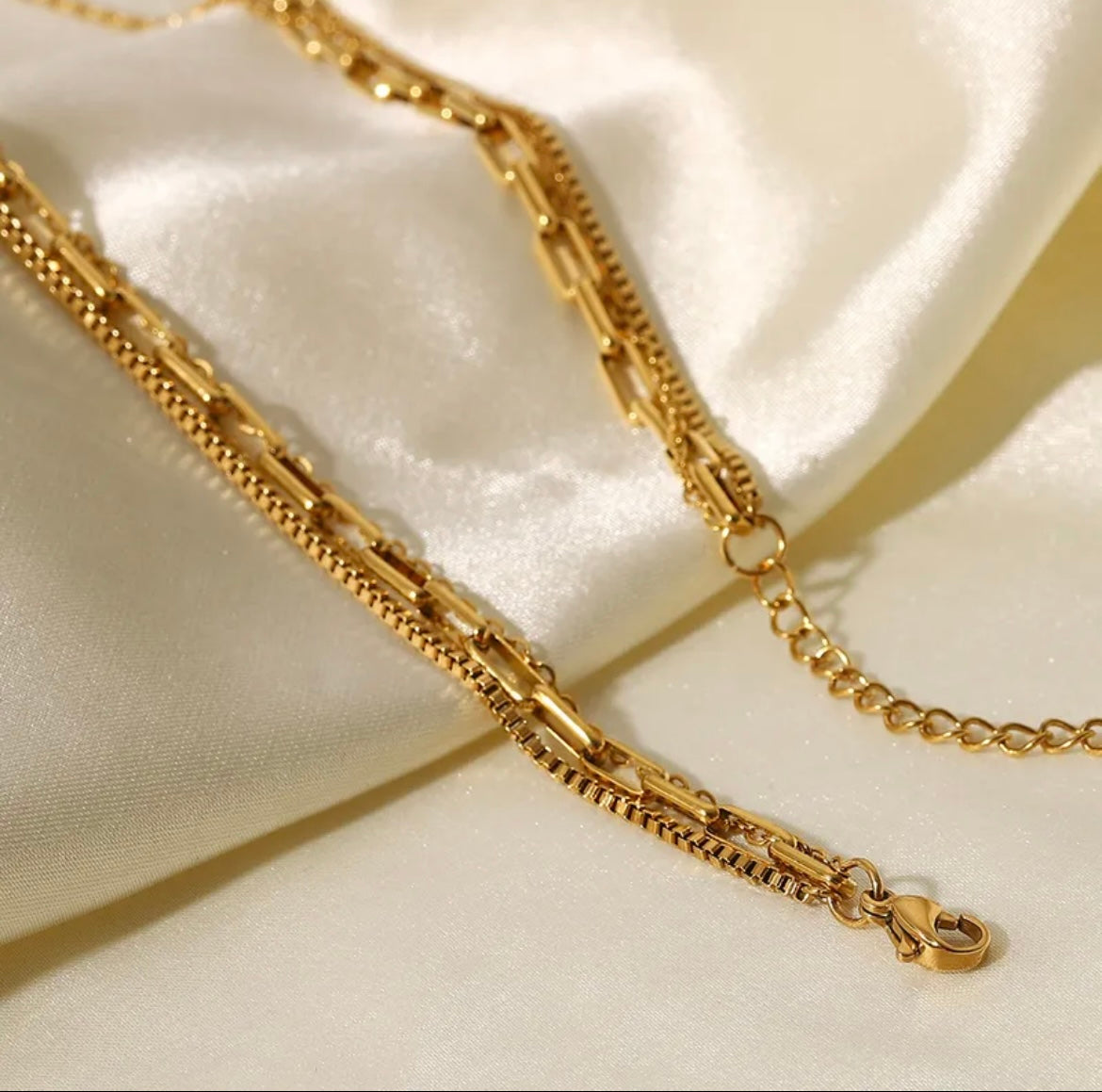 Collar Triple Cadena