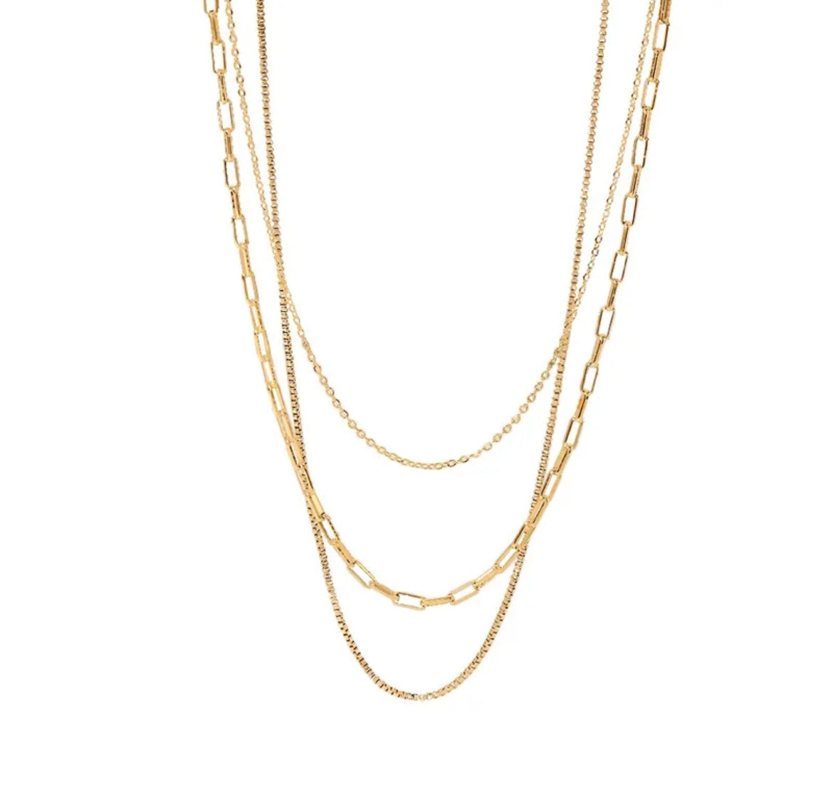 Collar Triple Cadena