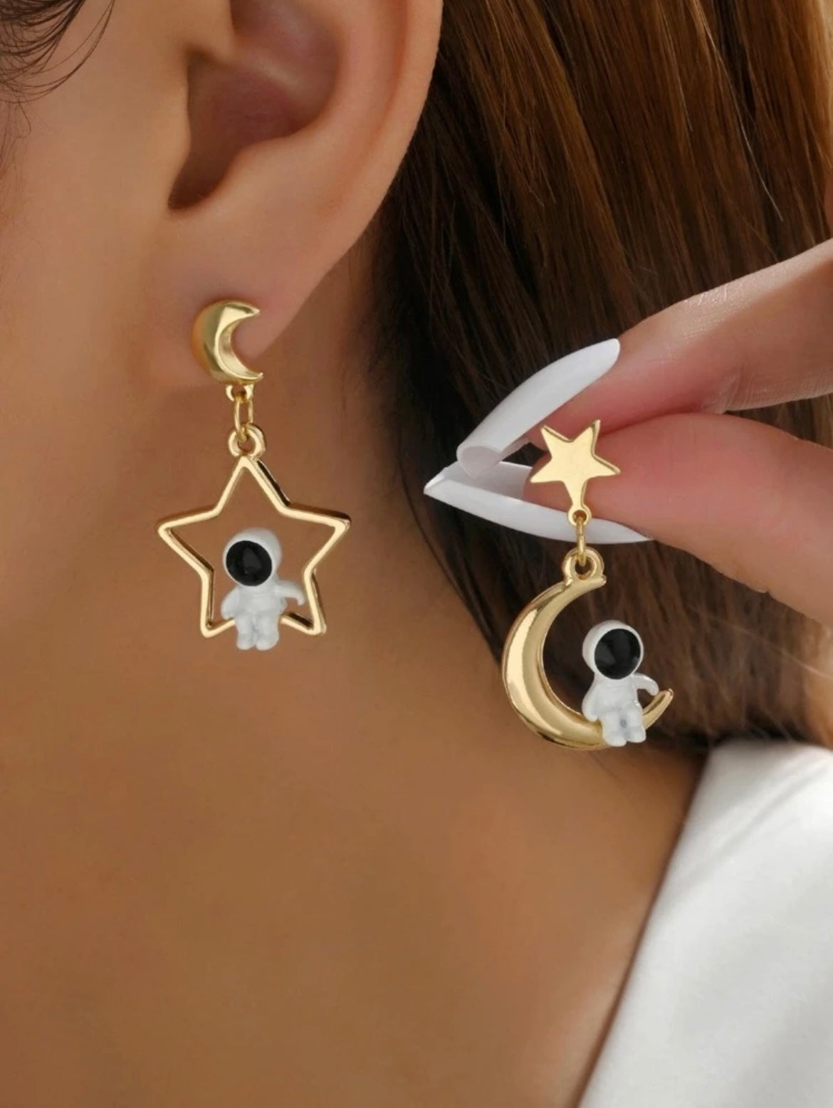 Aretes Astronauta