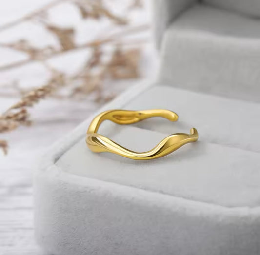 Anillo Wavy