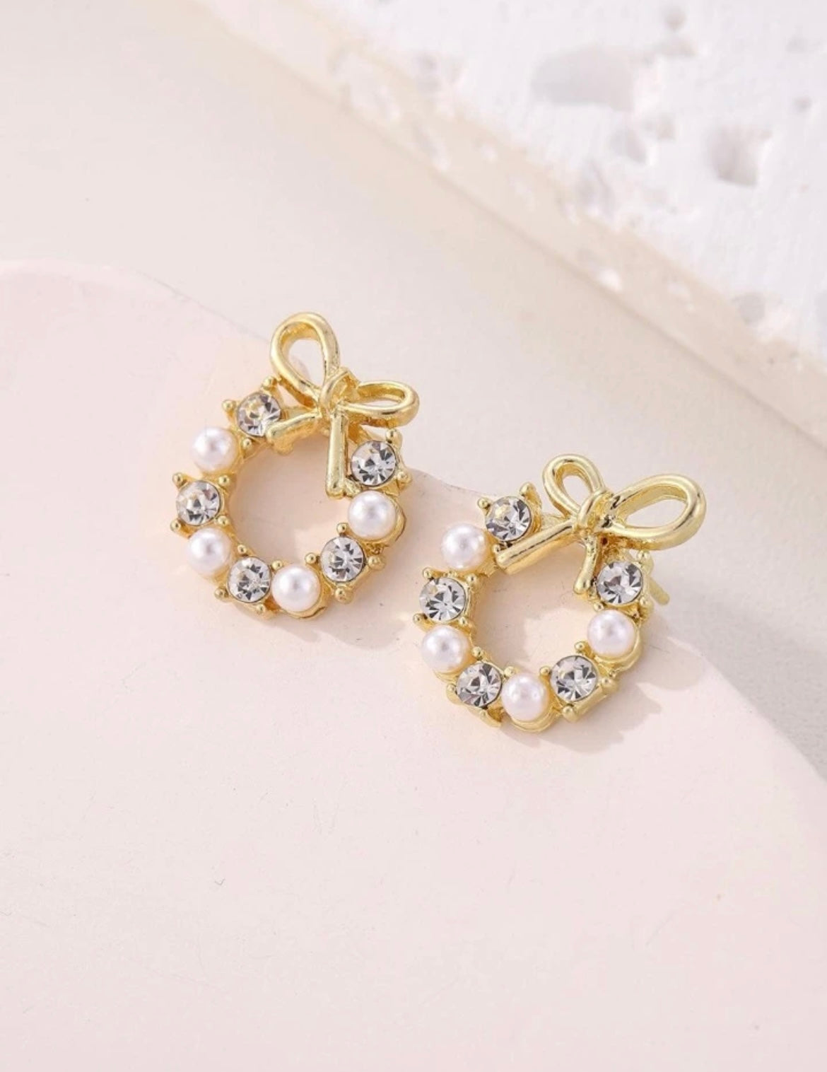 Aretes Coronita Moño