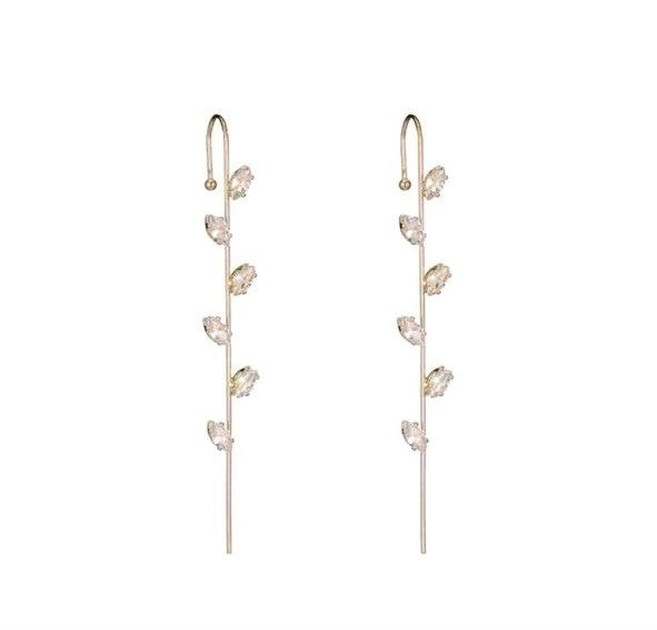 Aretes Bastón Floral