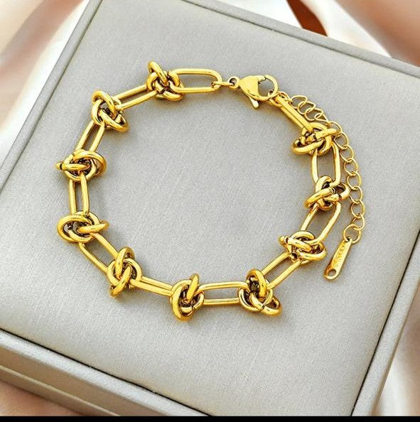 Pulsera Eslabón Nudo