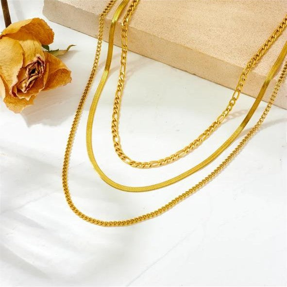 Collar Triple Eslabones