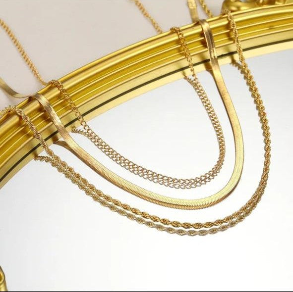 Collar Triple Eslabones